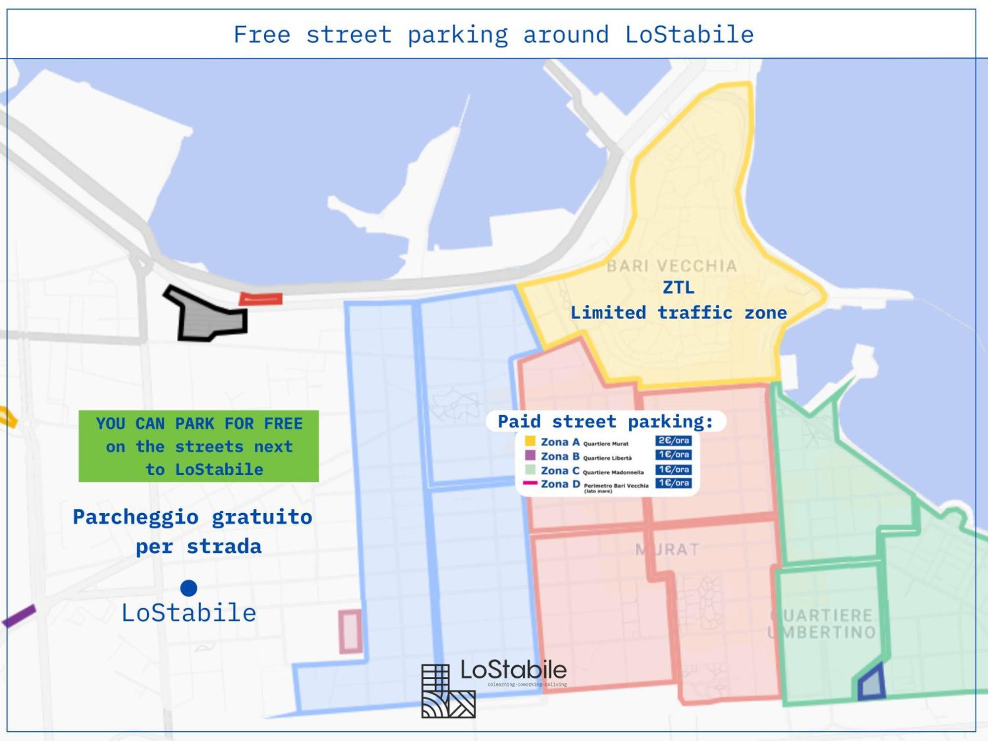 Lostabile Guesthouse & Coworking Bari Eksteriør bilde
